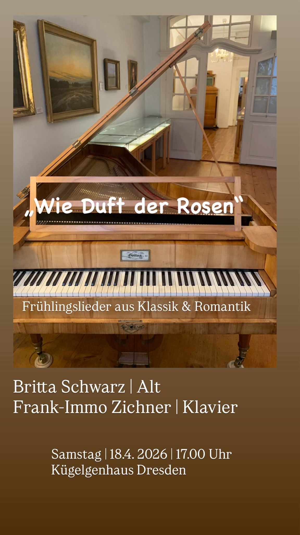 Mozart Schumann Poster